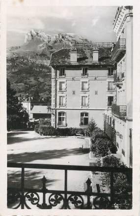 / CPSM FRANCE 74 "Le Fayet, hôtel de Savoie et aiguilles de Warens"