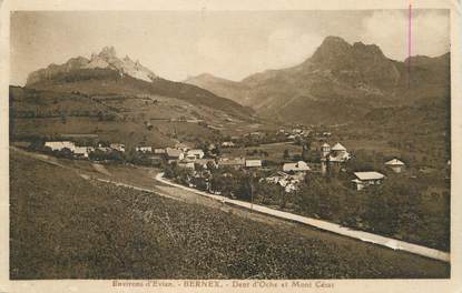 / CPA FRANCE 74 "Bernex, Dent d'Oche et Mont César"