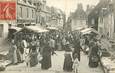 CPA FRANCE 76 "Eu, le marché, rue Saint Jacques"