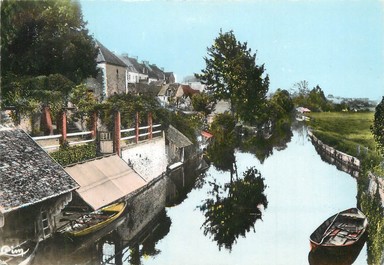 / CPSM FRANCE 61 "Le Theil sur Huisne, canal abadie"