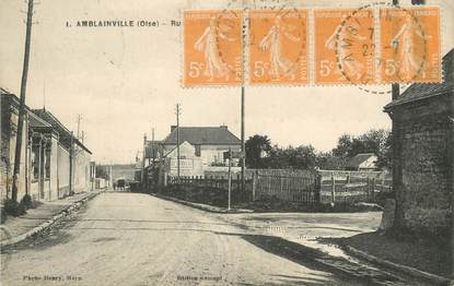 / CPA FRANCE 60 "Amblainville"