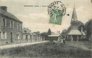 60 Oise / CPA FRANCE 60 "Abancourt, place de l'église"