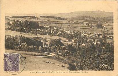 CPA FRANCE 63 "Viverols, vue générale"