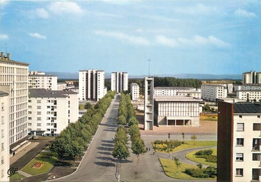 / CPSM FRANCE 67 "Strabourg Meinau, cité Canadière"