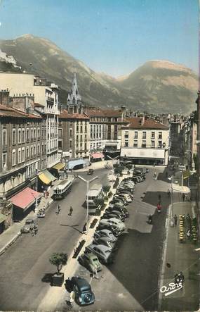 CPSM FRANCE 38 "Grenoble, Place Grenette"