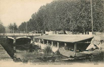 CPA FRANCE 13 "Aubagne, L'Huveaune, les lavoirs"