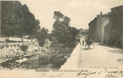 CPA FRANCE 13 "Aubagne, rte de Gémenos"