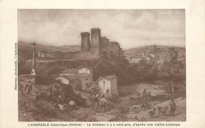 CPA FRANCE 69 "L'Arbresle, le chateau"