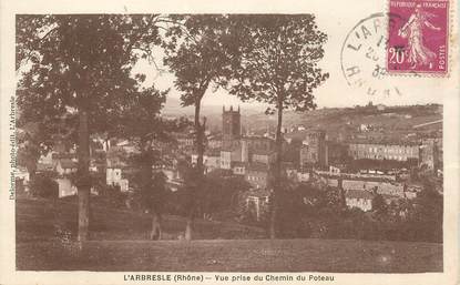 CPA FRANCE 69 "L'Arbresle, vue prise  du chemin du Poteau"