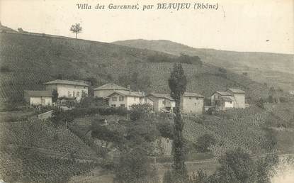 CPA FRANCE 69 "Beaujeu, villa des Garennes"