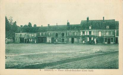 CPA FRANCE 41 "Droué, Place Alfred Boucher"