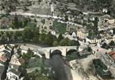 48 Lozere / CPSM FRANCE 48 "Sainte Enimie, le pont sur le tarn"