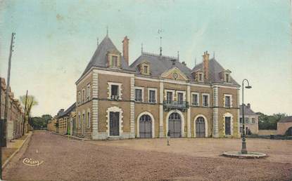 CPA FRANCE 41 "Cour Cheverny, Hotel de ville"