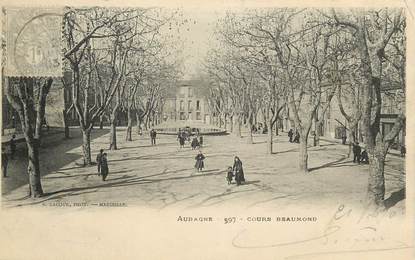 CPA FRANCE 13 "Aubagne, Cours Beaumond"