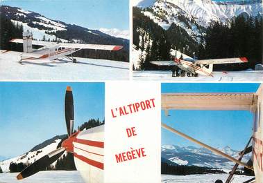 / CPSM FRANCE 74 "megève, l'Altisport"