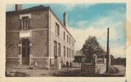 41 Loir Et Cher CPA FRANCE 41 "Montrouveau, Ecole et la mairie"