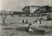 / CPSM FRANCE 64 "Hendaye, la plage et l'hôtel Eskualduna"