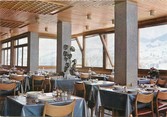 74 Haute Savoie / CPSM FRANCE 74 "Megève, les chalets du Prariand, la salle à manger"