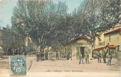 CPA FRANCE 13 "Aubagne, Cours Barthélémy"