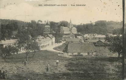 / CPA FRANCE 76 "Héricourt en Caux, vue générale"