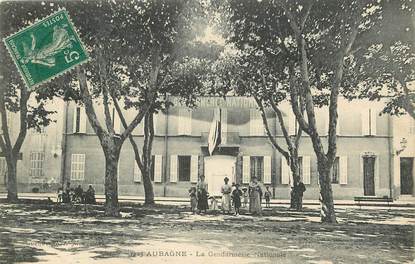 CPA FRANCE 13 "Aubagne, la gendarmerie nationale"