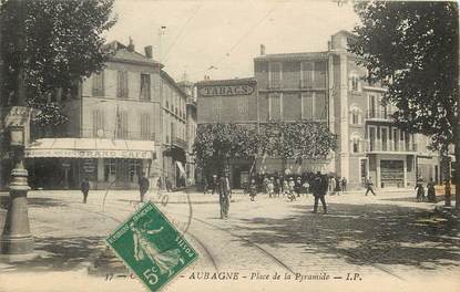 CPA FRANCE 13 "Aubagne, Place de la Pyramide"