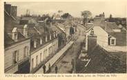 41 Loir Et Cher CPA FRANCE 41 "Pont Levoy, La perspective de la rte de Blois"