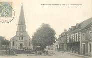 41 Loir Et Cher CPA FRANCE 41 "Saint Amand de Vendôme, place de l'Eglise"