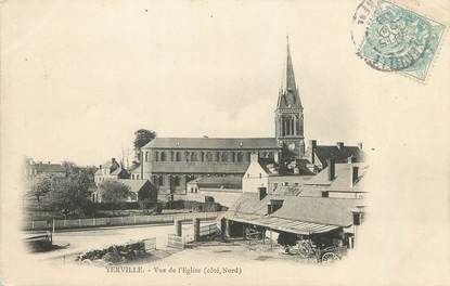 / CPA FRANCE 76 "Yerville, vue de l'église"