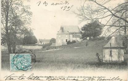 CPA FRANCE 41 "Saint Martin des Bois, Chateau de saint Georges"