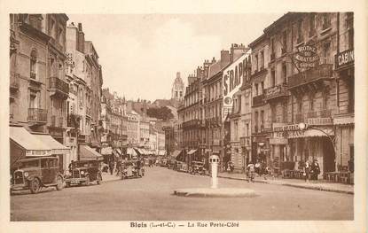 CPA FRANCE 41 "Blois, la rue Porte  Côté"