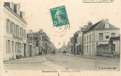 CPA FRANCE 41 "Romorantin, le Faubourg d'Orléans"