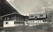 74 Haute Savoie / CPSM FRANCE 74 "Les Houches, Mont Blanc, chalets de l'aiguille du midi et la chaîne du Mont Blanc"