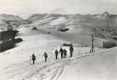 74 Haute Savoie / CPSM FRANCE 74 "Les Houches, vue sur le col de Voza et Bellevue"