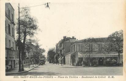 / CPA FRANCE 94 "Saint Maur des Fossés, place du théâtre"