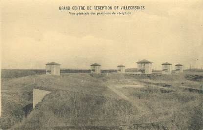 / CPA FRANCE 94 "Grand Centre de réception de Villecresnes"