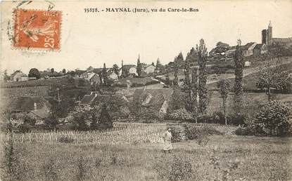 CPA FRANCE 39 "Maynal, vue du Care le Bas"