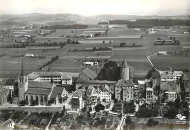 CPSM SUISSE "Romont, vue aérienne "