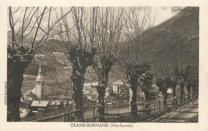 / CPA FRANCE 74 "Le Grand Bornand"