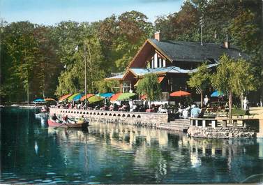  CPSM  SUISSE  "Lausanne, Café restaurant du Lac de Sauvabelin"