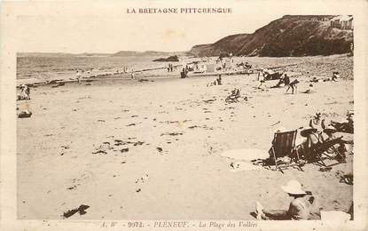 CPA FRANCE 22 "Pléneuf, la plage des vallées"