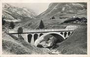 74 Haute Savoie / CPSM FRANCE 74 "Le Grand Bornand, pont de Venay, col de la Colombière"