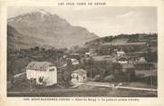 74 Haute Savoie / CPA FRANCE 74 "Le Mont Saxonnex, hôtel du Bargy, la poste et pointe d'Andey"