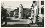 74 Haute Savoie / CPSM FRANCE 74 " Megève, place de l'hôtel de ville"