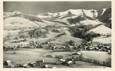 / CPSM FRANCE 74 " Megève, vue générale, le Mont Blanc et le Mont Joly"