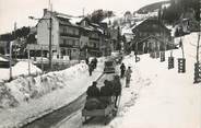 74 Haute Savoie / CPSM FRANCE 74 " Megève, route du Mont d'Arbois"