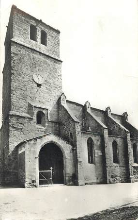 CPSM FRANCE 11 "Azill, Eglise"