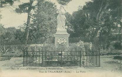 CPA FRANCE 11 "Vue de Talairan, monument aux morts"