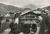 74 Haute Savoie / CPSM FRANCE 74 "Megève, route de Rochebrune"