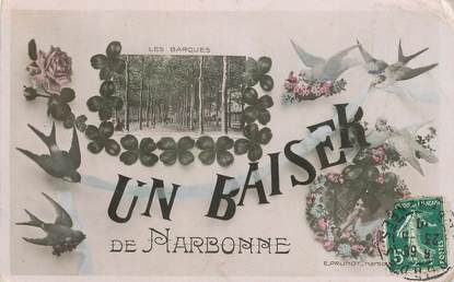 CPA FRANCE 11 "Un Baiser de Narbonne"